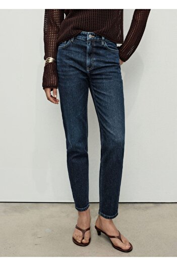 MANGO Woman Newmom Confort High Waist Jeans
