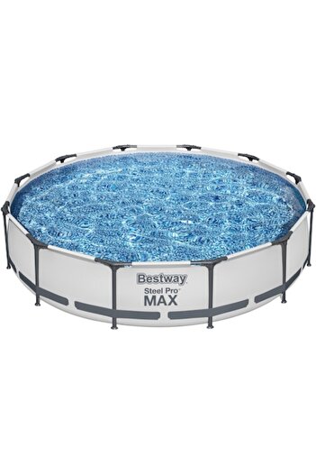 BESTWAY Piscină Rotundă Steel Pro Max , Diametru 366 Cm, Înălțime 76 Cm, Volum 6473 Litri