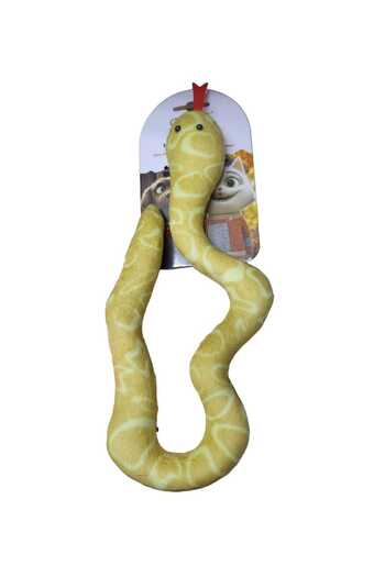 Cans Snake Soft Fabric Cat Dog Toy