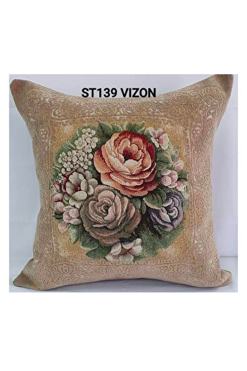 MYHOMEGOBLEN Jacquard Tapestry Woven Decorative Throw Pillow Case