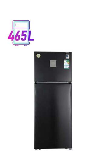 General Supreme Refrigerator Top mount 2 doors (465 Ltrs, 16.5 Cu.Ft), Inverter, Black Steel, GS66BS