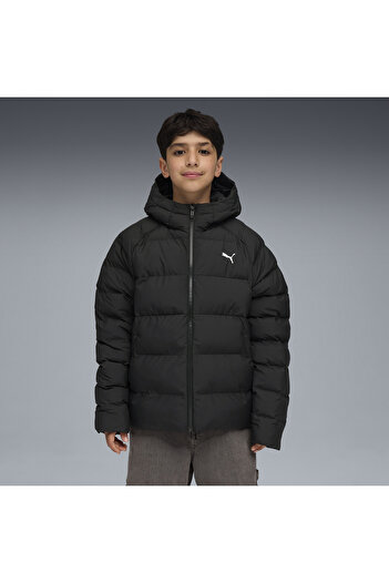 Puma Hooded Puffer Jacket Youth