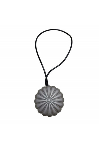 PUFO Elegant drawstring for curtains or drapes with magnet, dark gray
