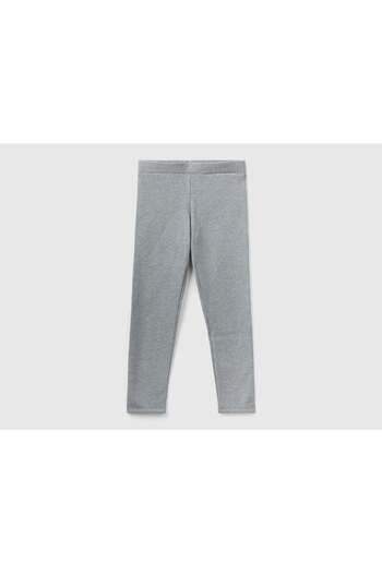United Colors of Benetton Girls' Solid Long Leggings