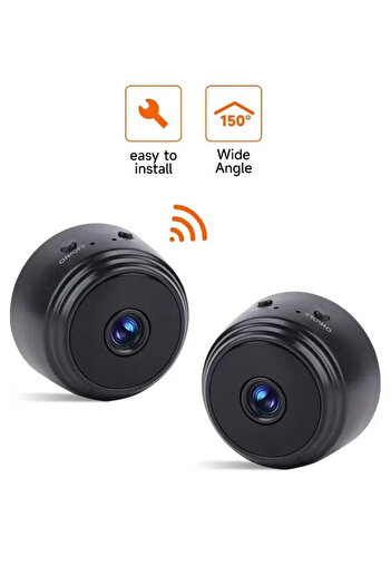 Primo Plus 2 pieces Mini A9 Camera Wifi Wireless Recorder Home Security Surveillance Camcorder 1080P