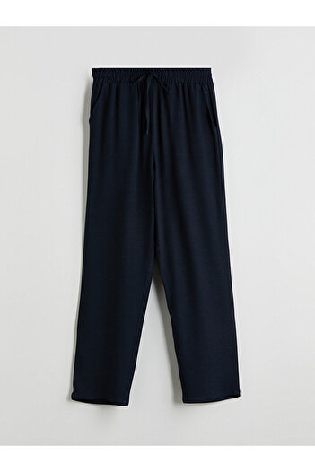 LC Waikiki Women's Linen Blended Pants with Elastic Waist