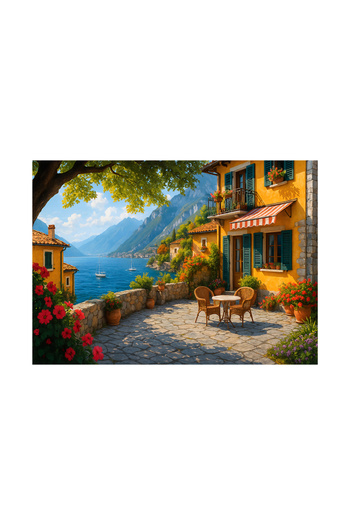 Neverland 1000 Piece Puzzle - Sunlit Terrace