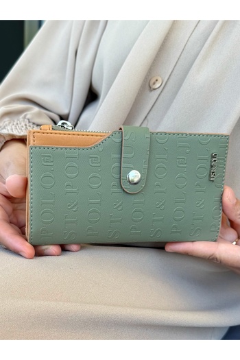 Just Polo Women's Multi-Eye Wallet with Coin and Card Compartments
