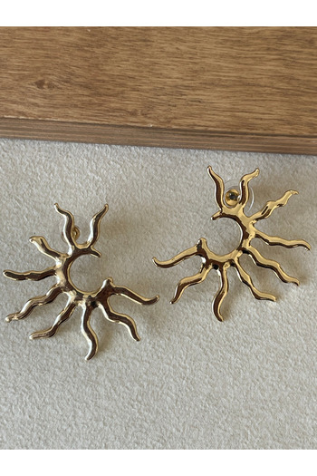 Rupen Kraft Sun Model Design Earrings