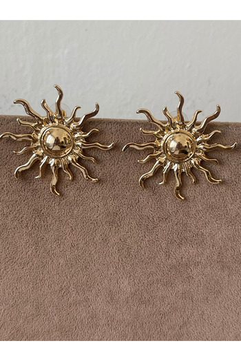 Rupen Kraft Sun Model Stylish Design Earrings