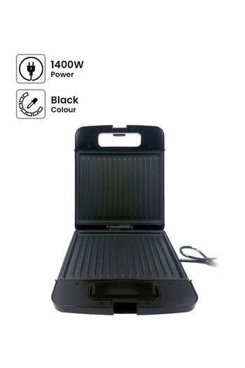 DLC Electric Sandwich Maker - 1400W DLC-38241B Black