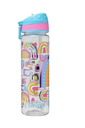 SMIGGLE Fly High Drink up Bottle 650ml Blue Water Bottle