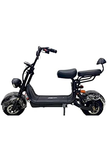 unbranded Mini Harley 2022 Electric Bicycle, 48V 13Ah (Red Fire)