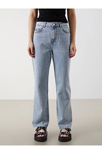 LC Waikiki Xside Blue Straight Fit Women's Jeans