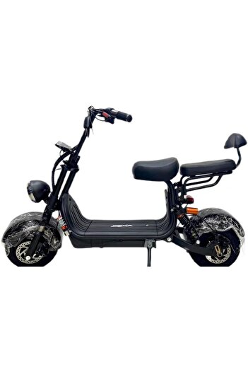 unbranded Mini Harley 2022 Electric Bicycle, 48V 13Ah (Red Fire)