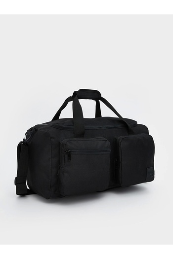 LC Waikiki LCW ACCESSORIES Чорна багатосекційна спортивна сумка для чоловіків