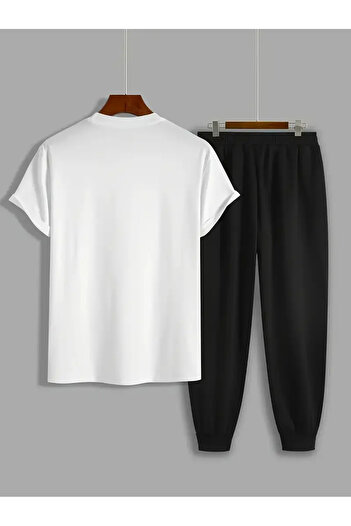 AEMİ Σετ αθλητική φόρμα Unisex με στάμπα Oversize