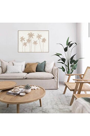 homez canvas wall art painting palm patterns 120*150*5cm