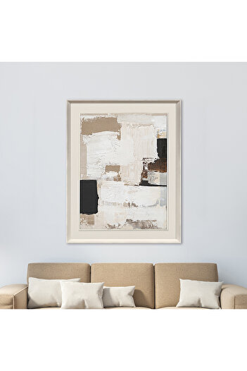 homez abstract hand painting on canvas in frame 114*144cm