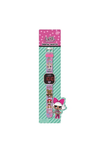 MiniFlak Lol Surprise! Licensed Lol8002 Lilac Square Led Children's Watch