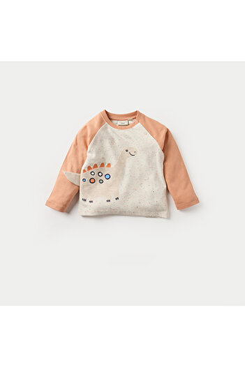 Juniors Dinosaur Applique T-shirt and Joggers Set