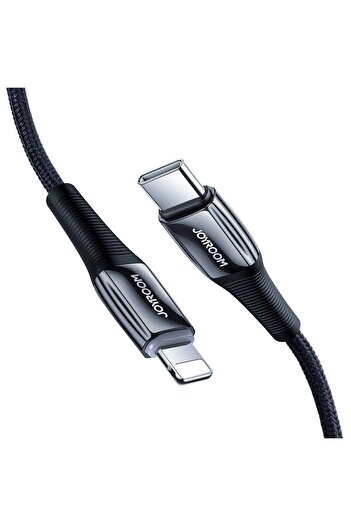 Joyroom Cablu pentru iPhone USB-C - Lightning Power Delivery 20W 2.4A 1.2m roșu