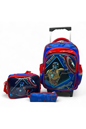 Shihon Boys School Backpack Set 3 Pieces 16 Inch