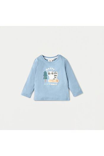 Juniors Animal Print 3-Piece T-shirt and Pyjama Set