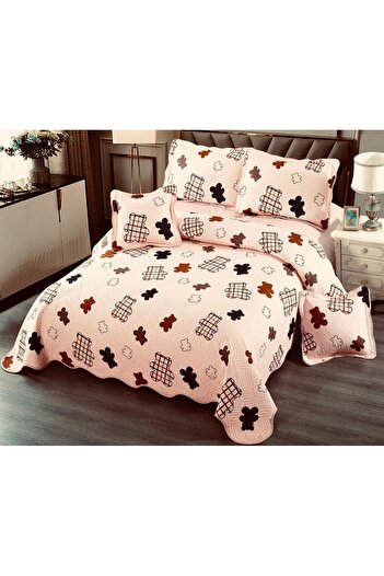 CHIRASO Fine Cotton Duvet Cover Set, Duvet Cover 230x250cm, 2 Pillowcases 60x80cm, 2 Pillowcases 55x55cm