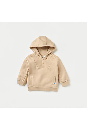 Juniors Solid Long Sleeve Hoodie and Joggers Set