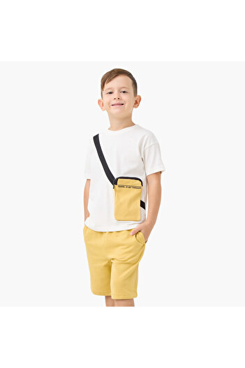 Juniors Solid T-shirt and Shorts Set