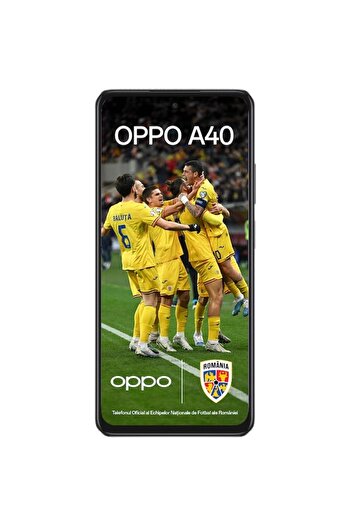 OPPO A40M Smartphone, Dual SIM, 256GB, 8GB RAM, 4G, Sparkle Black