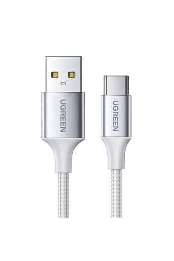 Ugreen Cablu USB-A - USB-C QC 3.0 3A 3m - alb