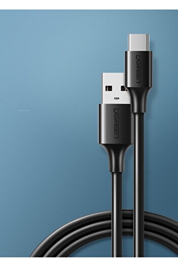 Ugreen Cablu USB - USB-C 2A 1m negru