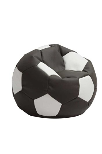 Pufrelax Telstar Junior Ball Armchair, Eco-leather Material - Dark Grey
