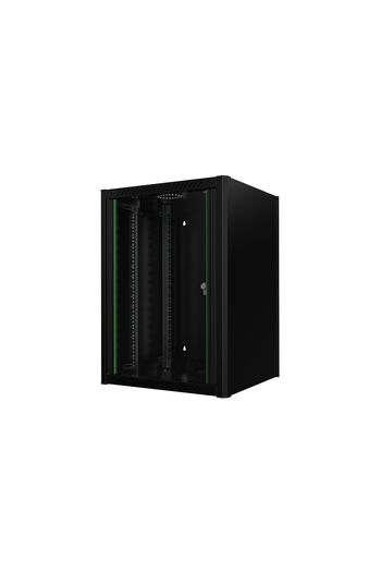 Inna marka Dulap rack de perete Lanview 19" 16U 600x560x823mm - Negru, RWM16U56BL