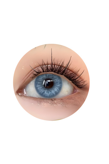 OEM Lentile de contact colorate Albastre, Sea Blue, 365 Purtari, Cosmetice, Fara dioptrii