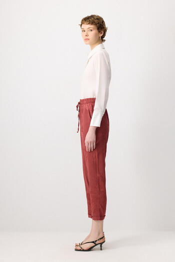 Touché Privé Elastic Waist Jacquard Pants