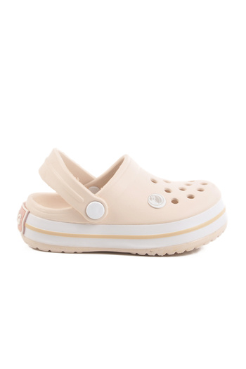 AYAKMOD Ecru Eva Lightweight Unisex Children's Sabo Slippers 214 P