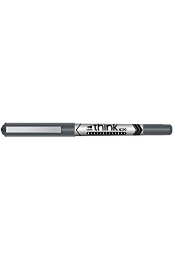 Deli Think 0.5mm Roller Pens 12-Pieces, Black
