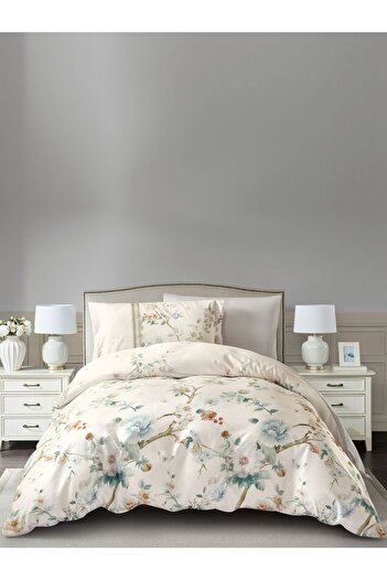 Donetella 4-piece Duvet Cover Set, Queen Size 200 X 230cm, Microfiber, (WITHOUT FILLER)