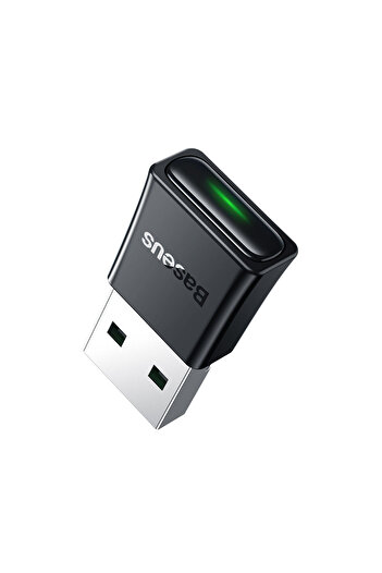 Baseus Adaptor conector transmițător receptor Bluetooth 5.3 USB rază de acțiune 20m negru