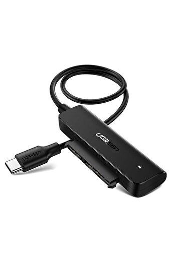 Ugreen Adapter przejściówka dysku HDD SSD 2.5'' SATA III 3.0 na USB-C - czarny