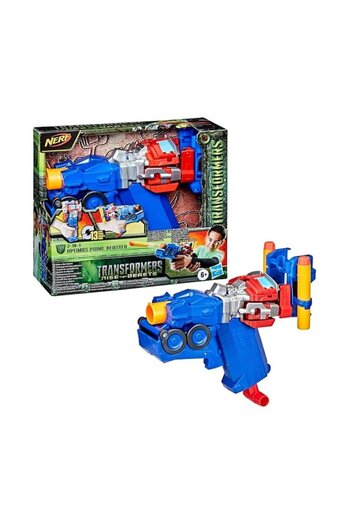 Hasbro Nerf Blaster Transformers Rise of the Beasts Optimus Prime 2in1