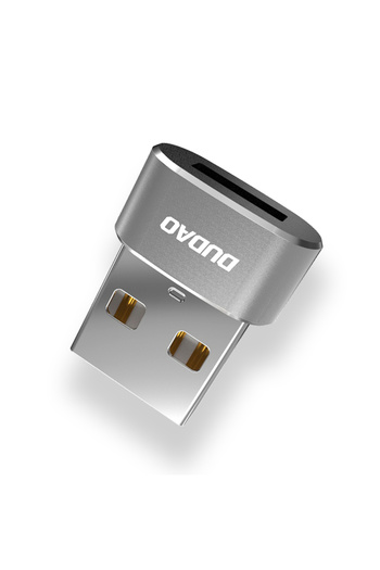 DUDAO Adaptor USB-C la USB standard, negru