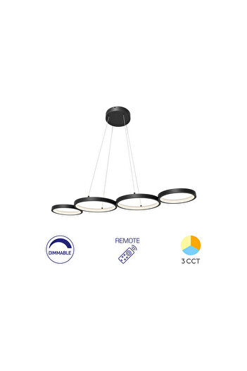 Braytron Decorative LED Light Nela 60W 3in1 with Remote Control