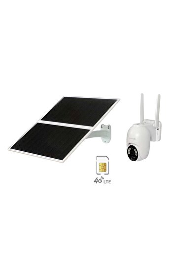 SmartHub 1 Solar powered camera with SIM card supports 24-hour continuous recording
