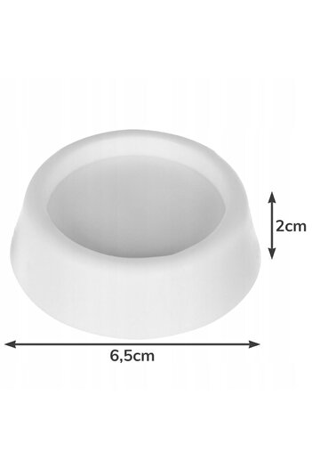 Glow Goods Set 4 Anti-Vibration and Sound-Absorbing Mounts Made of Durable Thermoplastic Rubber, for Washing Ma
