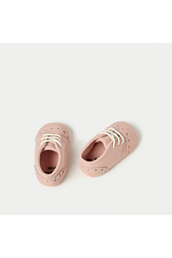 giggles Star Cutout Detail Booties