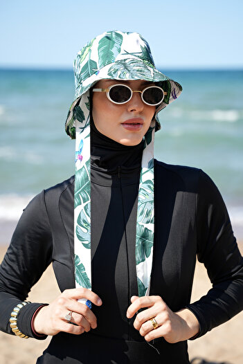 Remsa Mayo Remsa Tie Bucket Hat Rşbuc-02 Green Leaves